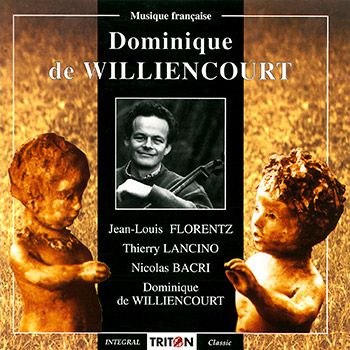 J-L. Florentz, T. Lancino, N. Bacri, D. de Williencourt - Œuvres pour violoncelle seul